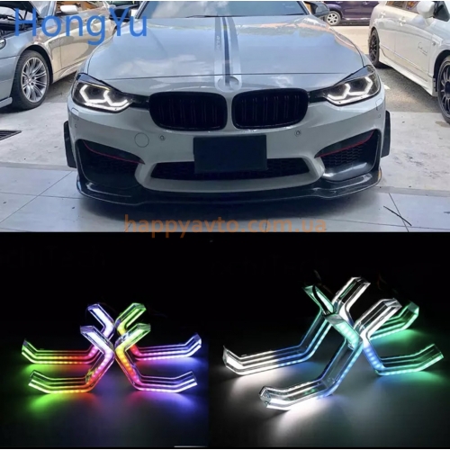 Ангельские глазки Iconic Crystal Angel Eyes RGB BMW F01 F02 F03